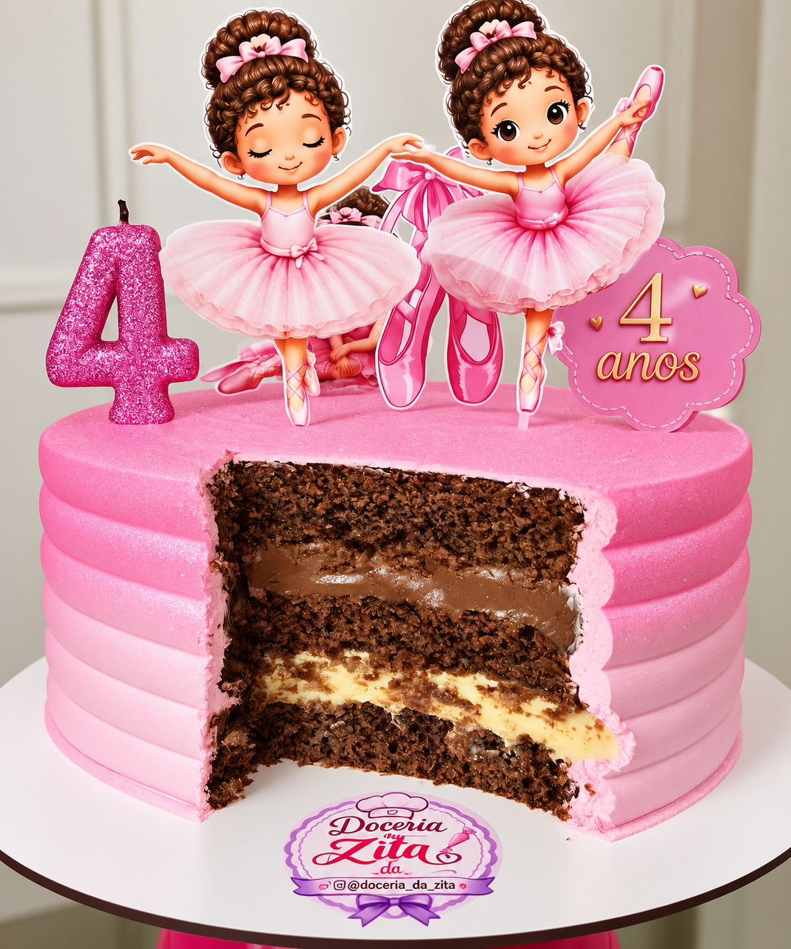 Bolo de bailarina